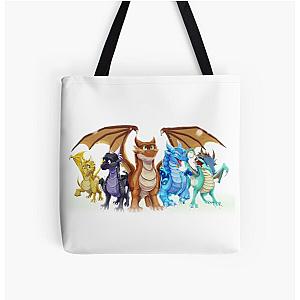 Wings of Fire Main Five All Over Print Tote Bag RB1509