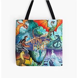 Wings of fire all dragon Series All Over Print Tote Bag RB1509