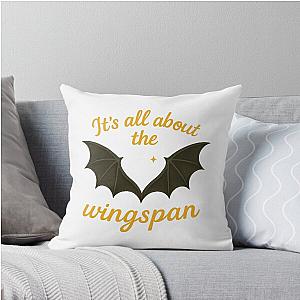 All About the Wingspan Throw Pillow
