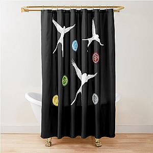 Wingspan Food Shower Curtain