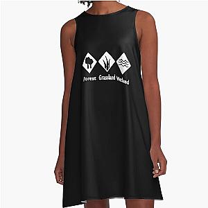 Wingspan Board Game A-Line Dress