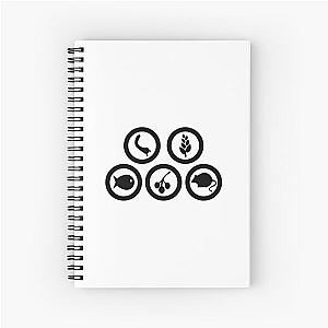 Wingspan Board Game Spiral Notebook