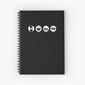 Wingspan Board Game Spiral Notebook