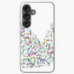 Peace dove with long Samsung Galaxy Soft Case
