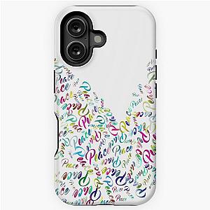 Peace Dove with Long Wingspan iPhone Tough Case