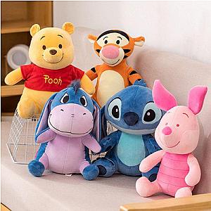 13-50cm Winnie The Pooh Cartoon Characters Stuffed Toy Plush