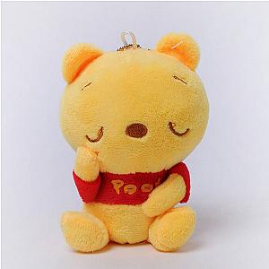 Winnie The Pooh Sleeping Sitting Bear Keychain