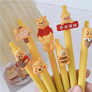 Disney Winnie the Pooh Resin Winnie Bear Push Bullet Neutral Pen