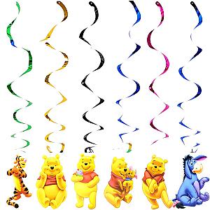 Disney Winnie The Pooh Theme Decorations Ceiling Hanging Swirls