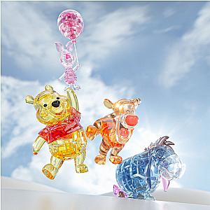 Disney Winnie Pooh Bear Crystal Block Figure Model Toys