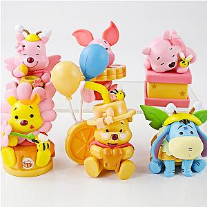 Disney Winnie The Pooh Bear Cartoon Characters Figure Model Toys