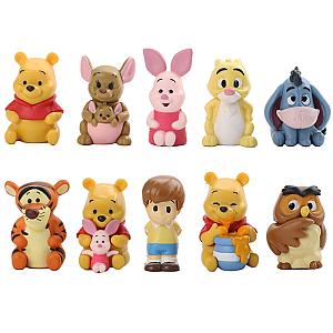 Disney Winnie The Pooh Cute Characters Action Figure Doll Toys