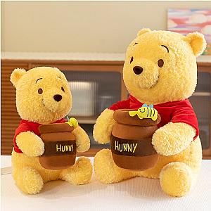 35-55cm Yellow Winnie the Pooh With Bee Honey Jar Plush