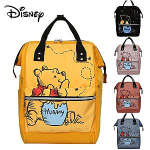 Disney Winnie The Pooh Cartoon Bear Draw Backpack