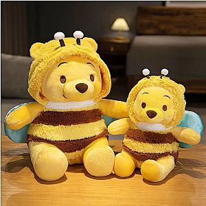 25-50cm Yellow Bee Winnie The Pooh Bear Stuffed Doll Plush