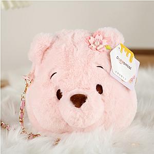 Winnie The Pooh Plush Cartoon Bear Stuffed Doll Crossbody Bag