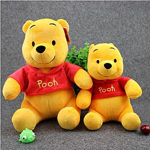 22-30cm Yellow Winnie The Pooh Bear Cartoon Toy Plush