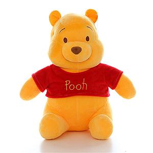 25-35cm Yellow Winnie The Pooh Bear Stuffed Toy Plush