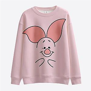 Winnie the Pooh Ladies Crew Neck Loose Pullover Sweatshirt