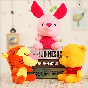 20cm Winnie The Pooh Bear Tigger Piglet Cute Animal Doll Plush