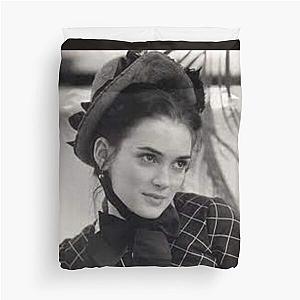 Winona Ryder Poster Duvet Cover