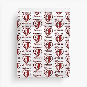 Winona Ryder Forever Duvet Cover
