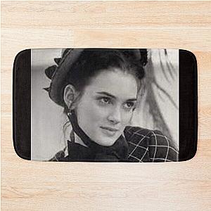 Winona Ryder Poster Bath Mat