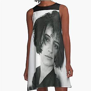 Winona Ryder Poster A-Line Dress