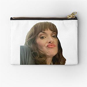 Winona Ryder Duck Face Zipper Pouch