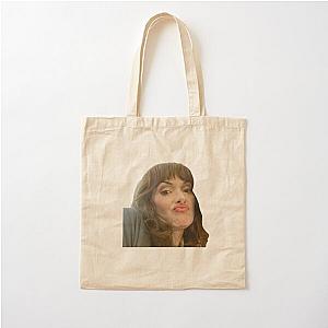 Winona Ryder Duck Face Cotton Tote Bag