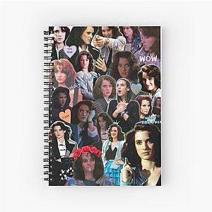 Winona Ryder Heathers Spiral Notebook