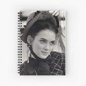 Winona Ryder Poster Notebook