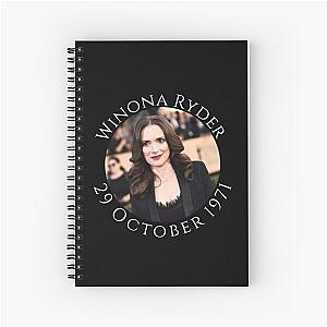 Winona Ryder - October 1971 Spiral Notebook