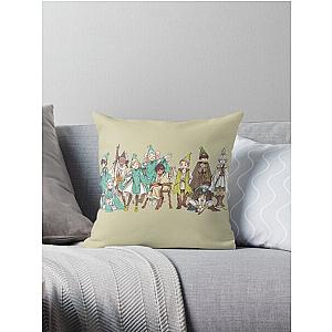 Tongari boushi no atelier - witch hat atelier Throw Pillow