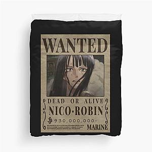 Nico Robin Wanted Bounty Poster Devil Child Duvet Cover