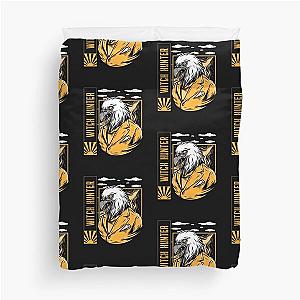 Witch Hunter Halloween Design Duvet Cover