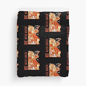 Witch Hunter Halloween Design Duvet Cover