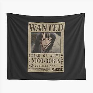 Nico Robin Wanted Bounty Poster Devil Child Tapestry