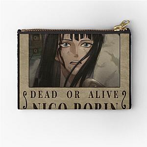 Nico Robin Wanted Bounty Poster Devil Child Zipper Pouch