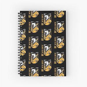 Witch Hunter Halloween Design Spiral Notebook