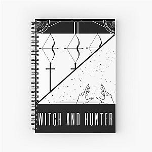 Enemies to lovers. The witch and the hunter Spiral Notebook