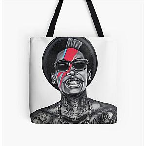 WIZ KHALIFA OFFICIAL FACE All Over Print Tote Bag