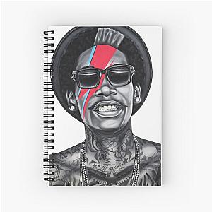 WIZ KHALIFA OFFICIAL FACE Spiral Notebook