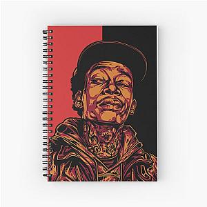 Wiz Khalifa Pop Art Spiral Notebook