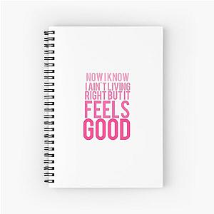 Wiz Khalifa Feels Good Spiral Notebook