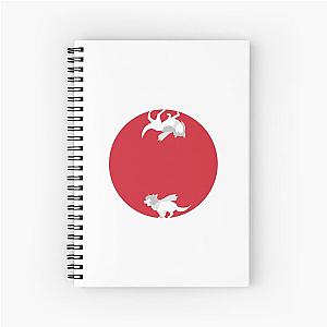 Wolf Children Japan Spiral Notebook