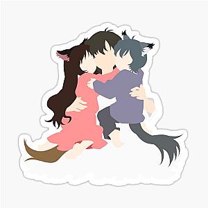 Wolf Minimalist Sticker