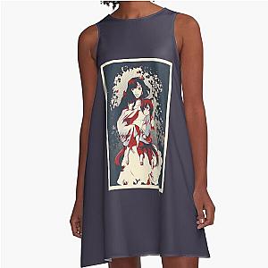 Birthday Gifts Wolf Children Family A Line Dress