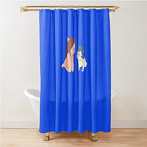 The Wolf Children Shower Curtain
