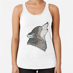 Cool Wolf Children's Illustration Tank Top